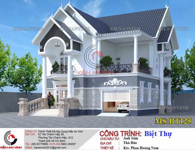 Xu hướng mẫu thiết kế biệt thự vườn 2 tầng đẹp