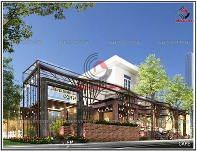 Thiết kế quán cafe đẹp tại Long Thành Đồng Nai