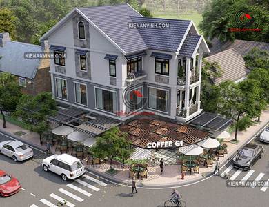 Quán cafe G1 Quận 9 hiện đại