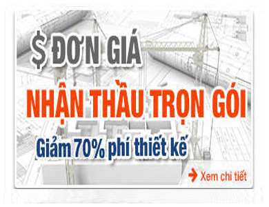 Bảng giá nhận thầu trọn gói